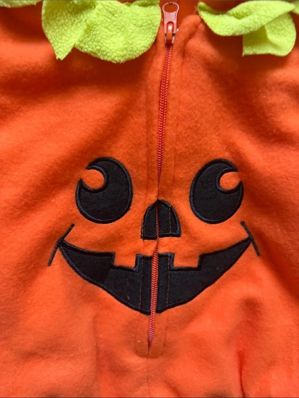 ADORABLE ORANGE 🎃 BABY PUMPKIN 🎃 HALLOWEEN COSTUME SIZE 12-18 MO (80) 🌟EUC🌟